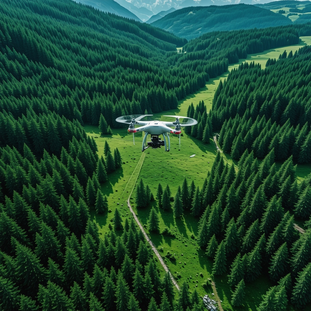 Drones and environmental sensors monitoring alpine forest biodiversity in Mavrovo National Park