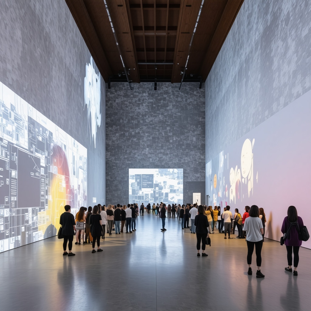 Historic building in Banja Luka converted into a cultural center with digital installations and community engagement