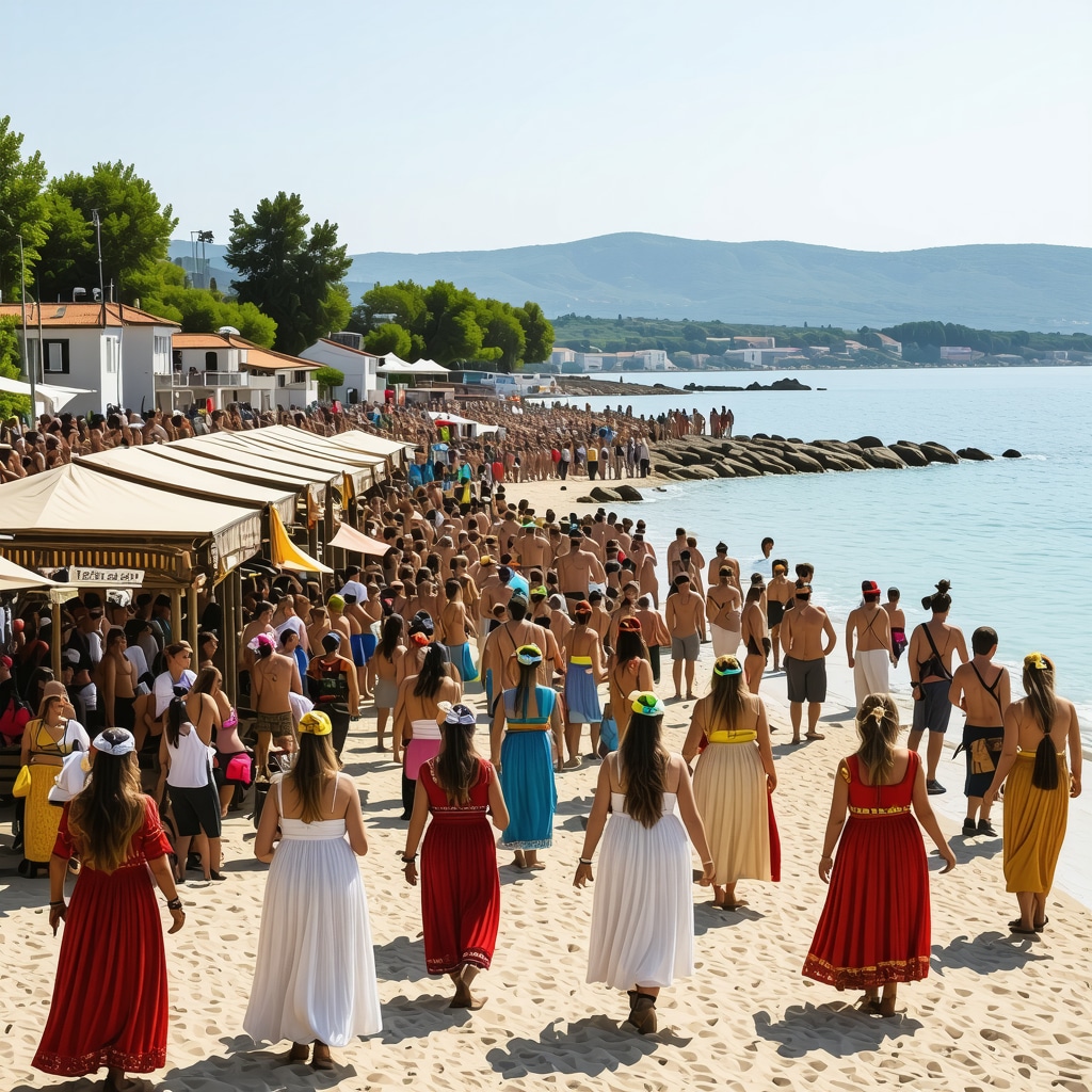Burgas Bullgari: Plazhe, Festivalet dhe Kultura lokale