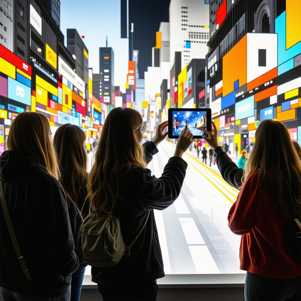 Digital art installation in Cluj-Napoca integrating augmented reality and community participation