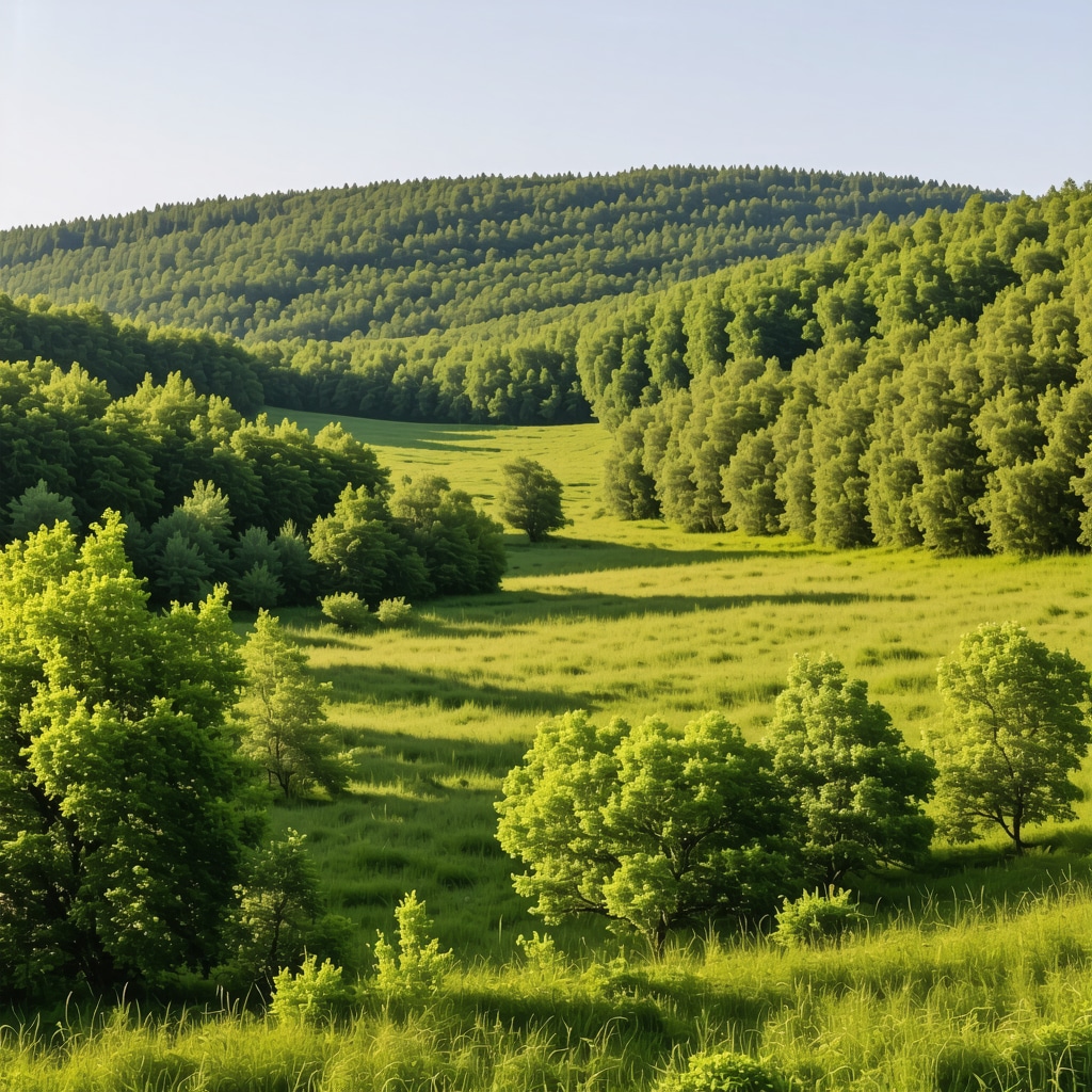 Panoramic view of İğneada Longoz forests with tourists observing flora and fauna