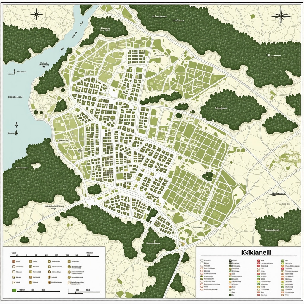 Map showing cultural and natural heritage integration with GIS overlays in Kırklareli