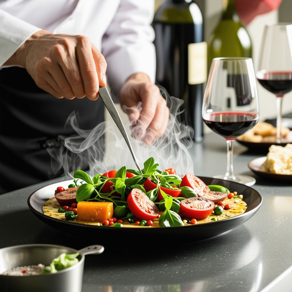 Chefs demonstrating traditional Greek dishes with modern sous-vide techniques and local wine tasting in Patras