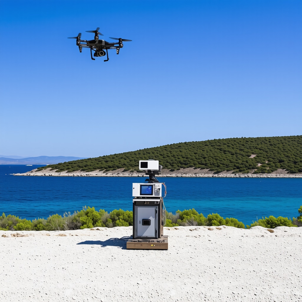 Drone and sensor technology monitoring ecosystems on Lastovo Island