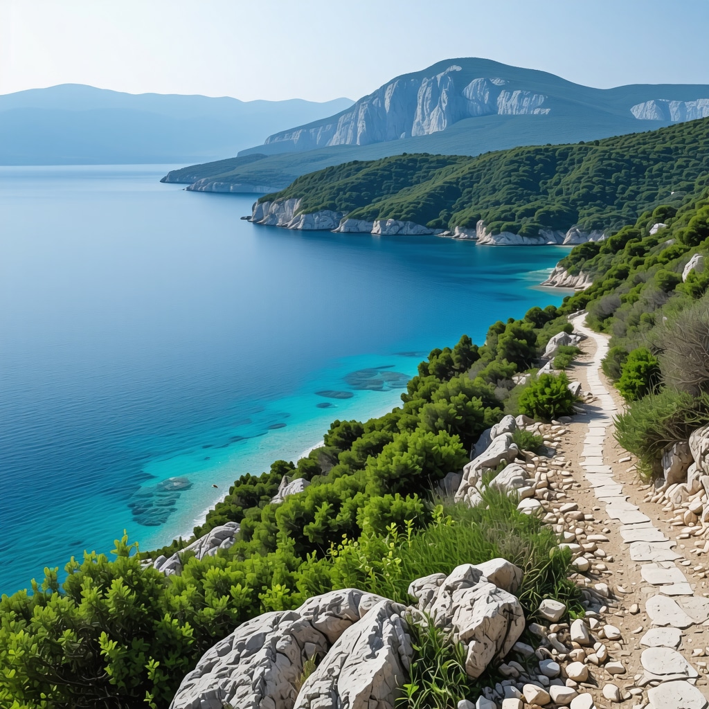 Lastovo Kroaci: Peizazhet Adriatike dhe Rrugët për Ecje