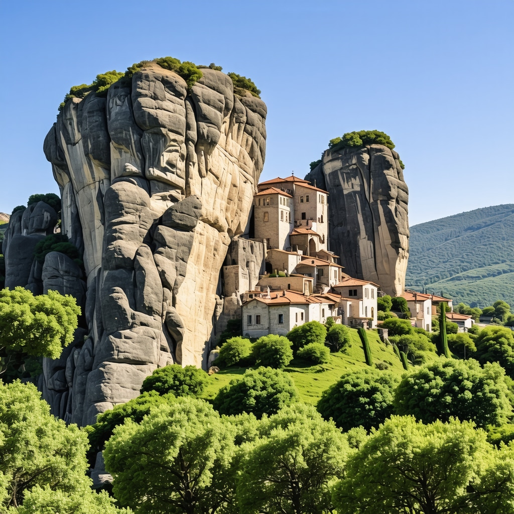 Meteora: Eksploroni Magjinë e Kishave në Shkëmbinj