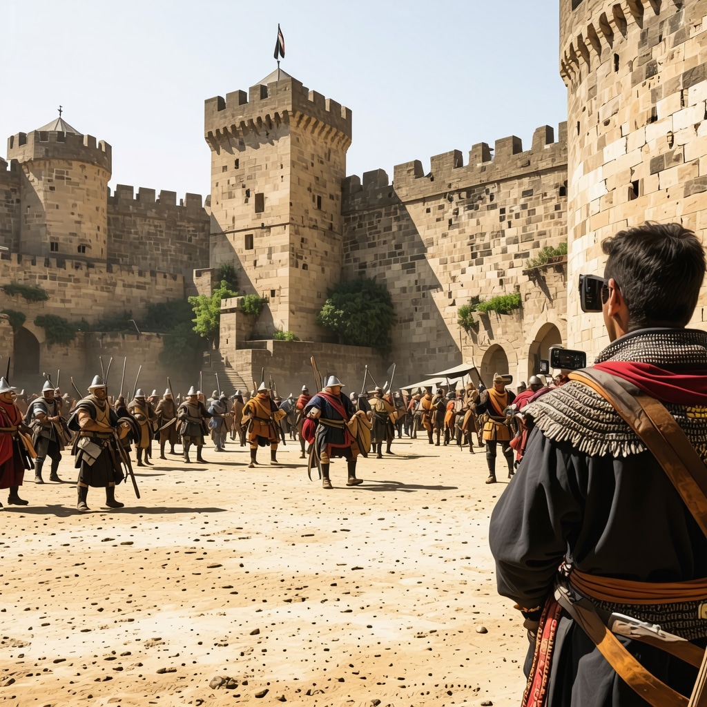 Medieval fortress in Ulqini enhanced with augmented reality visuals and local community interactions