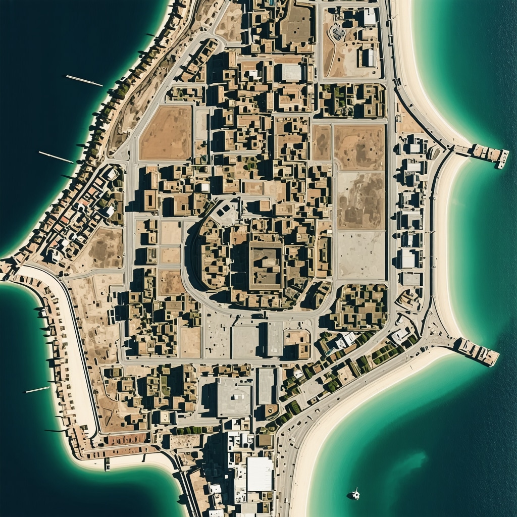 Satellite images and GIS maps highlighting unexplored archaeological zones in Constanta