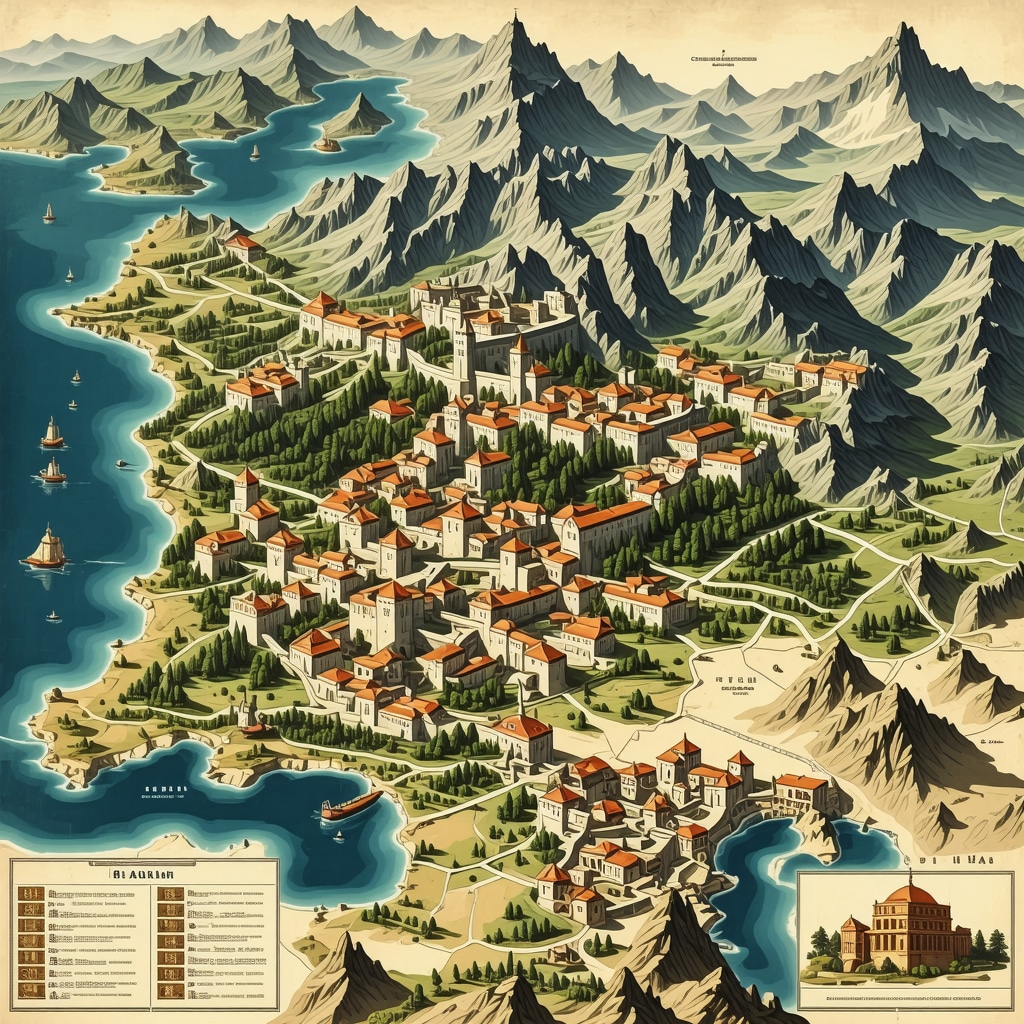 Digital map of Balkan cultural sites with augmented reality features