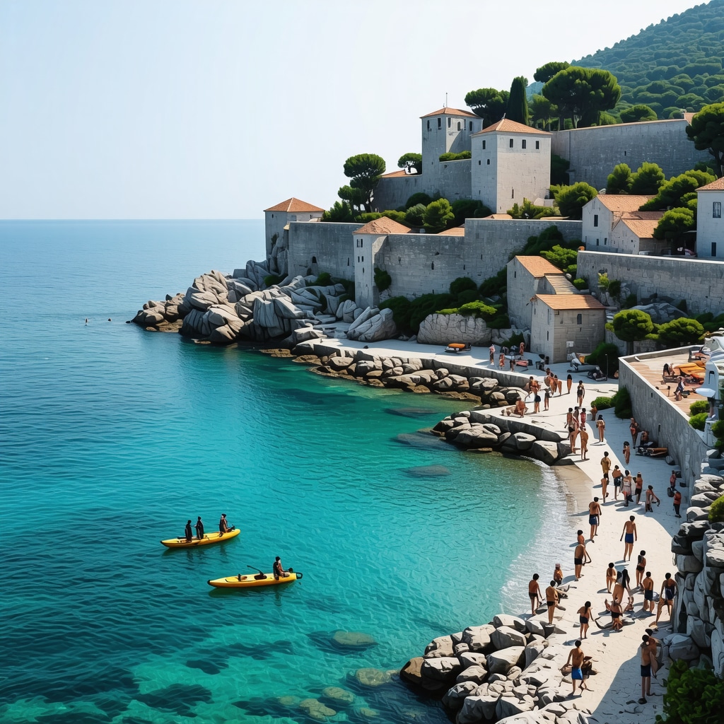 Dubrovnik: Plazhet Historike dhe Aventurat në Kroaci