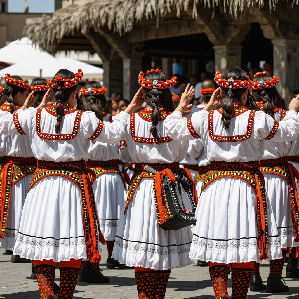Festivali tradicional me valle, muzikë dhe kostume të ngjyrosura