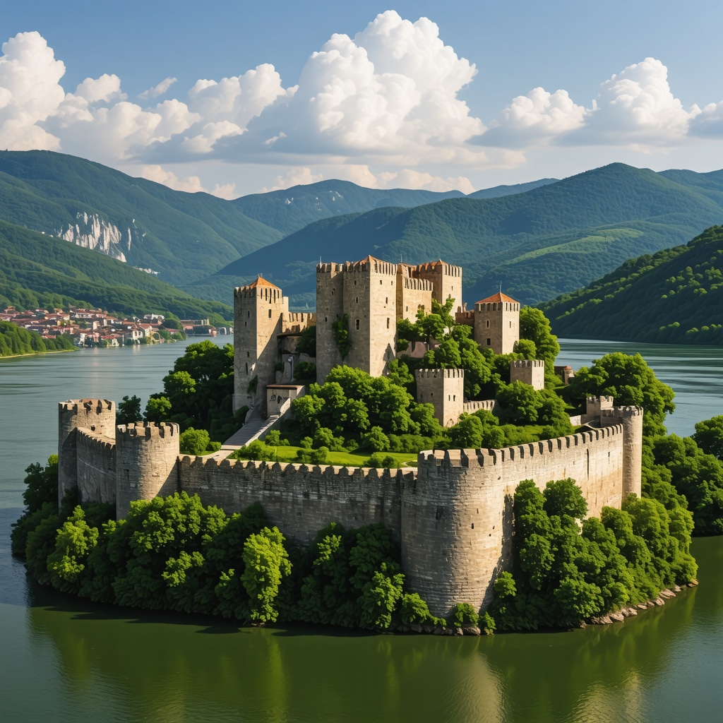 Golubac Kështjellat E Mrekullueshme dhe Peizazhet E Mrekullueshme në Serbi