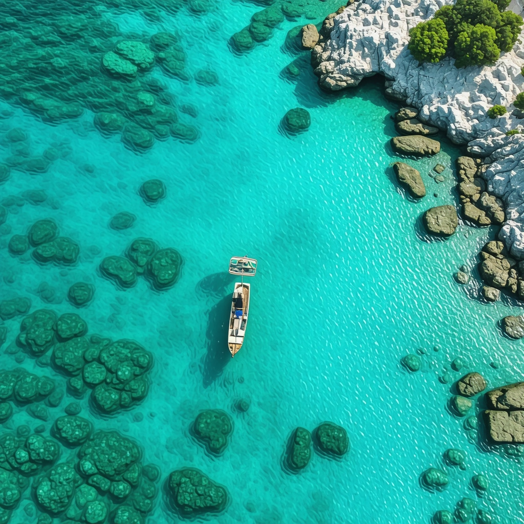 Drone monitoring and sensor systems for sustainable beach management in Ksamil