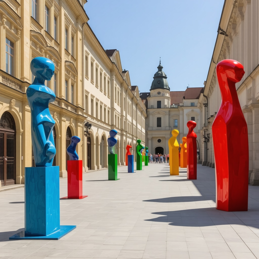Qyteti i Zagrebit me art modern dhe monumente historike