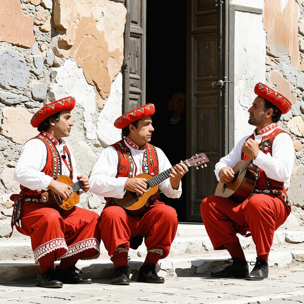 Një performancë e muzikës së gjatë ballkanike në një ambient tradicionale, duke reflektuar lidhjen mes traditës dhe emocioneve të thella.