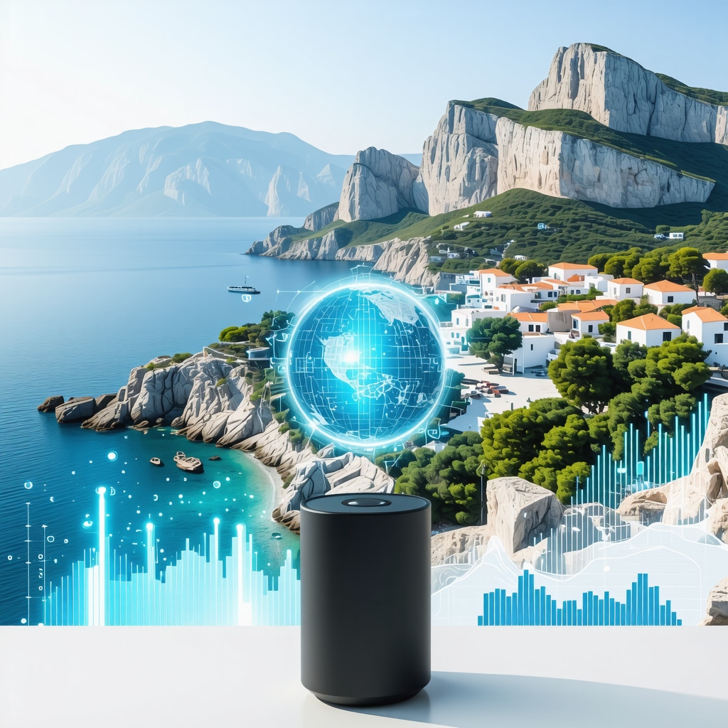 Visualization of smart tourism management using sensors and data analytics on Vis island