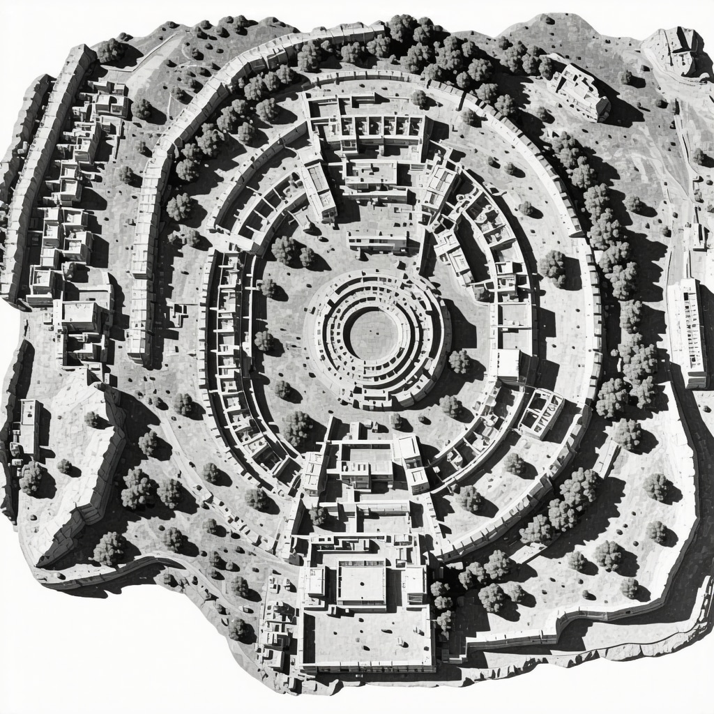 Representation of GIS and AR technologies applied to Krujë's historical sites