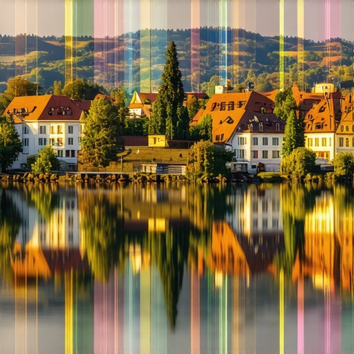 Pamje e peisazhit të trashëgimisë së qytetit Maribor me elemente kulturore dhe natyrore