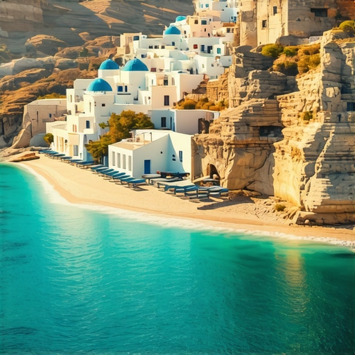 Santorini: Eksploroni Ishullin E Rëna e Artë dhe Plazhet Idilike në Greqi 2025