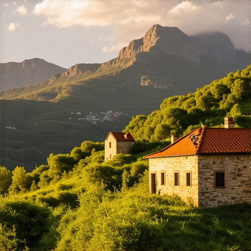 Peizazhe të bukura të malësisë së Ballkanit me peisazhe mbresëlënëse