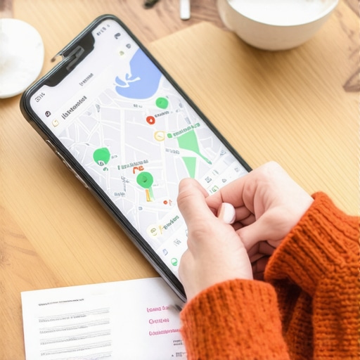 Një udhëtar duke planifikuar udhëtimin në një laptop në një kafe, duke përdorur një aplikacion të menaxhimit të udhëtimeve.