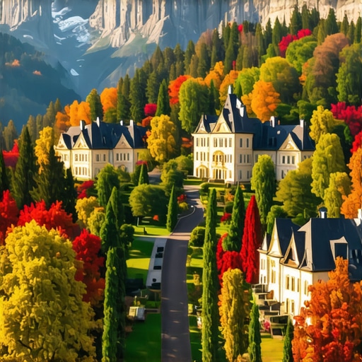 Sinaia 2026: 5 vila mbretërore me kopshte të bukura në vjeshtë